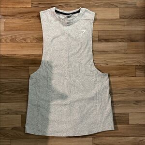 Gymshark Light Gray Muscle Tee